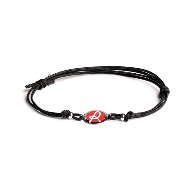 Bracciale con cordino "R" | Better Silver x L.R. Vicenza - immagine 4