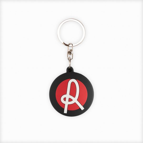 Portachiave Pvc logo L.R. Vicenza nero