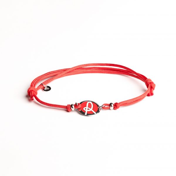 Bracciale con cordino "R" | Better Silver x L.R. Vicenza - immagine 3