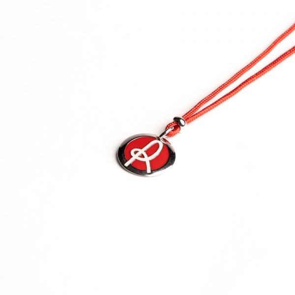 Collana con cordino "R" | Better Silver x L.R. Vicenza - immagine 2
