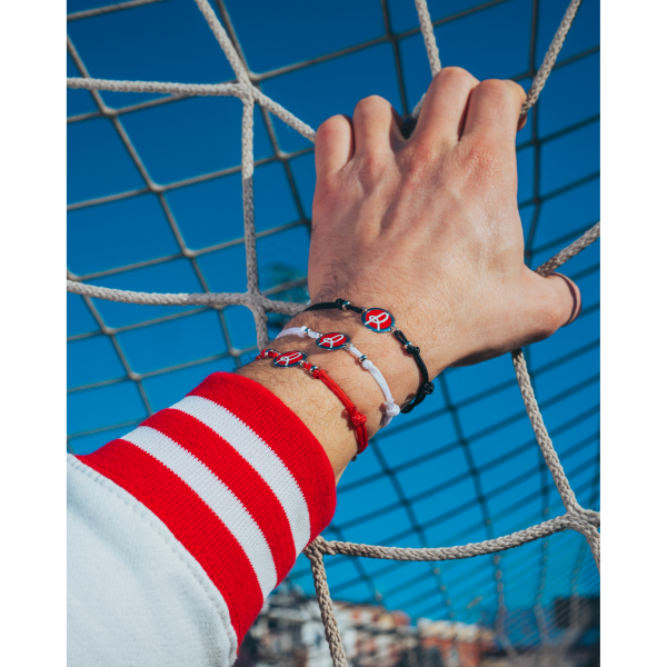 Bracciale con cordino "R" | Better Silver x L.R. Vicenza