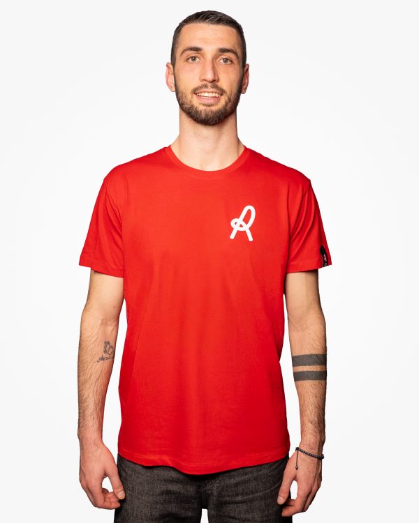T-shirt LR Essential rossa